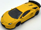 Mașină model metalic precisă 1:64 Lamborghini SVJ cu amortizoare