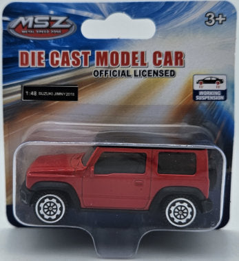 Mașină model metalic precisă 1:48 Suzuki Jimny cu amortizoare