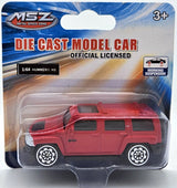 Mașină model metalic precisă 1:64 Hummer H3 cu amortizoare