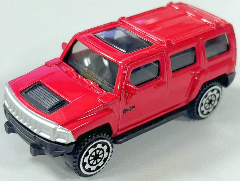Mașină model metalic precisă 1:64 Hummer H3 cu amortizoare