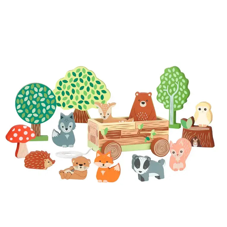 Animale de pădure cu cărucior - Woodland (Fsc®)