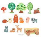 Animale de pădure cu cărucior - Woodland (Fsc®)