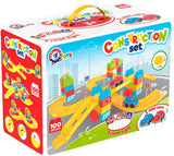 Писта Конструктор 100 Части С Колички И Пътни Знаци 37Х28Х20 См - Строители, Мозайки И Конструктори - Thesmileofyourbaby - BebeMama