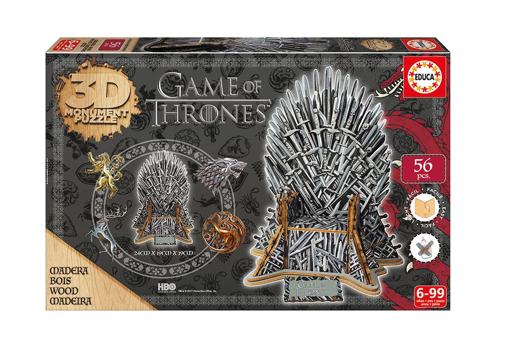 Game Of Thrones 3D puzzle Educa
