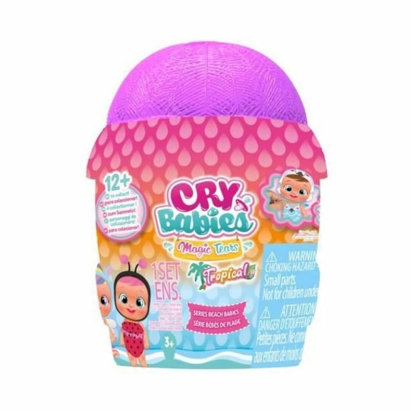 Cry Babies Beach Babies Series meglepetésbaba - IMC