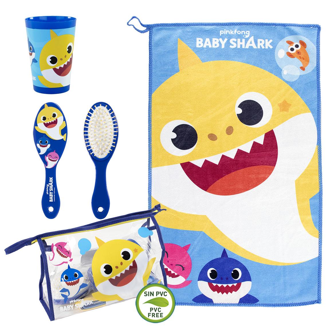 Neszesszer kiegészítőkkel Baby Shark Cerda