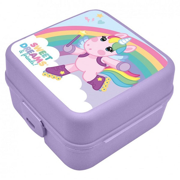 Sweet Dreams Ebéddoboz Unikornis Lila Kids Licensing