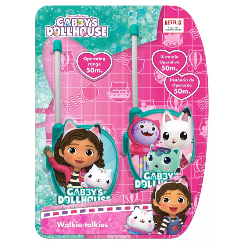 Gabby babaháza 3D Walkie-talkie Kids Licensing