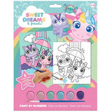 Sweet Dreams Комплект Оцветяване По Номера+бои Kids Licensing