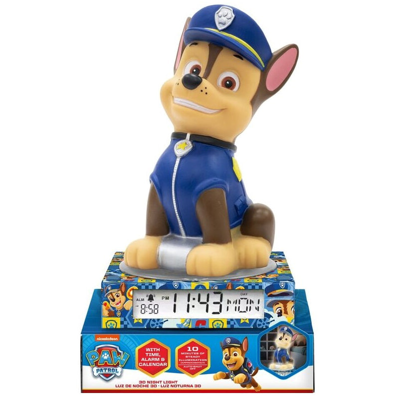 Mancs őrjárat 3D lámpa figura ébresztőórával Kids Licensing