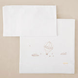 KK Charshafi 3db Noe 60x120 White Linen Bimbidreams