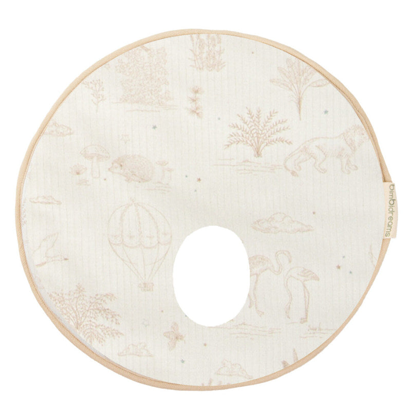 Ергономична Възглавница Noe 23x23 White Linen Bimbidreams