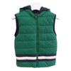 Vestă reversibilă verde 8