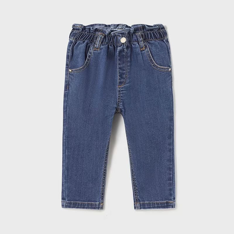 Pantaloni lungi din denim spălați, mărimea 36