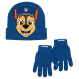 К Кт Шaпка И Ръкавици Paw Patrol Blue Cerda