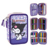 Несесер 3 Ципа Hello Kitty Kuromi Cerda