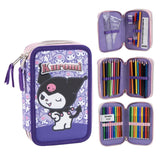 Несесер 3 Ципа Hello Kitty Kuromi Cerda