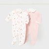 2 db plüss pizsama szett, rózsaszín, 2-4 éves, Mayoral
