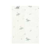 Чаршаф С Ластик Трико Trex 50x80 White Green Bimbidreams
