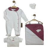 U5139 Зайче Точки К Кт 4ч Розов 0м Ciccim Baby