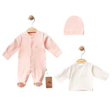 U5178 Ciccim Baby Rózsaszín Előkészületlen Overál