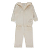 K5246 Анцуг 2ч. Lacy Girl 4 5y 110cm Beige Bebetto
