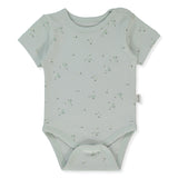 T4192 Боди К.р. Flower Garden 6 9m 74cm Mint Bebetto