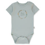T4193 Боди К.р. Flower Garden 24 36m 98cm Mint Bebetto