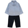 K5347 К Кт 2ч. Classy Style 9 12m 80cm Navy Blue Bebetto