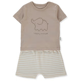 F1477 Пижама 2 Ч. Happy Animal 12 18m 86cm Beige Bebetto
