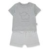 F1477 Пижама 2 Ч. Happy Animal 3 6m 68cm Grey Bebetto