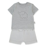 F1477 Пижама 2 Ч. Happy Animal 9 12m 80cm Grey Bebetto