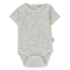 T4181 Боди К.р. Happy Animal 3 6m 68cm Beige Bebetto