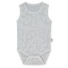 T4184 Боди Потник Happy Animal 12 18m 86cm Grey Bebetto