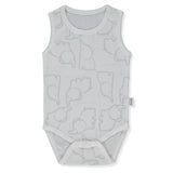 T4184 Боди Потник Happy Animal 18 24m 92cm Grey Bebetto