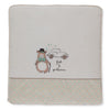 B819 Takaró portbebe barna Gentleman Bear 80x85 Bebetto