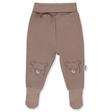 T3620 Gentleman Bear barna harisnyanadrág 6-9m 74 Bebetto