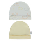 C1083 Sárga sapka 2db. Happy Sheep 0-6m 43cm Bebetto