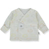 T3690 Ekru Spagettipántos felső Happy Sheep 0-3hó 62cm Bebetto