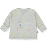 T3690 Ekru Spagettipántos felső Happy Sheep 0-3hó 62cm Bebetto