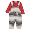 K4579 Mini Girl Rugdalózó blúzzal 6-9hó 74cm Bebetto