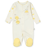 T3799 Bebetto Csőnadrág Dr. Chick Chick Ekru 0-1hó 56cm