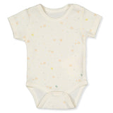 T3821 Боди К.р. Colorful Birds Екрю 3 6м 68см Bebetto