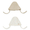 C1102 Шапки 2бр My Mushroom Бежов 0 6м 43см Bebetto