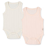 T3871 Боди Потник 2бр Basic 25 Розов 9 12м 80см Bebetto