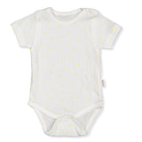 T3921 Боди К.р. Mini Heart 25 Жълт 6 9м 74см Bebetto