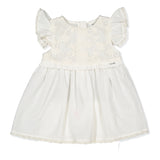 K4830 Рокля Crinkle Екрю 12 18м 86см Bebetto