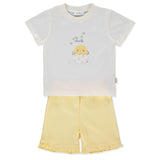 F1417 Pizsama 2 részes Sweet Pijamas 25 Sárga 1év 80cm Bebetto