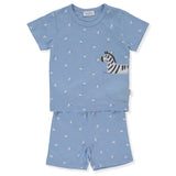F1423 Pizsama 2részes Sweet Pjamas 25 Kék 2év 92cm Bebetto