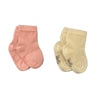 S682 Чорапи 2бр Corap Grubu Розов Екрю 0 6м Bebetto